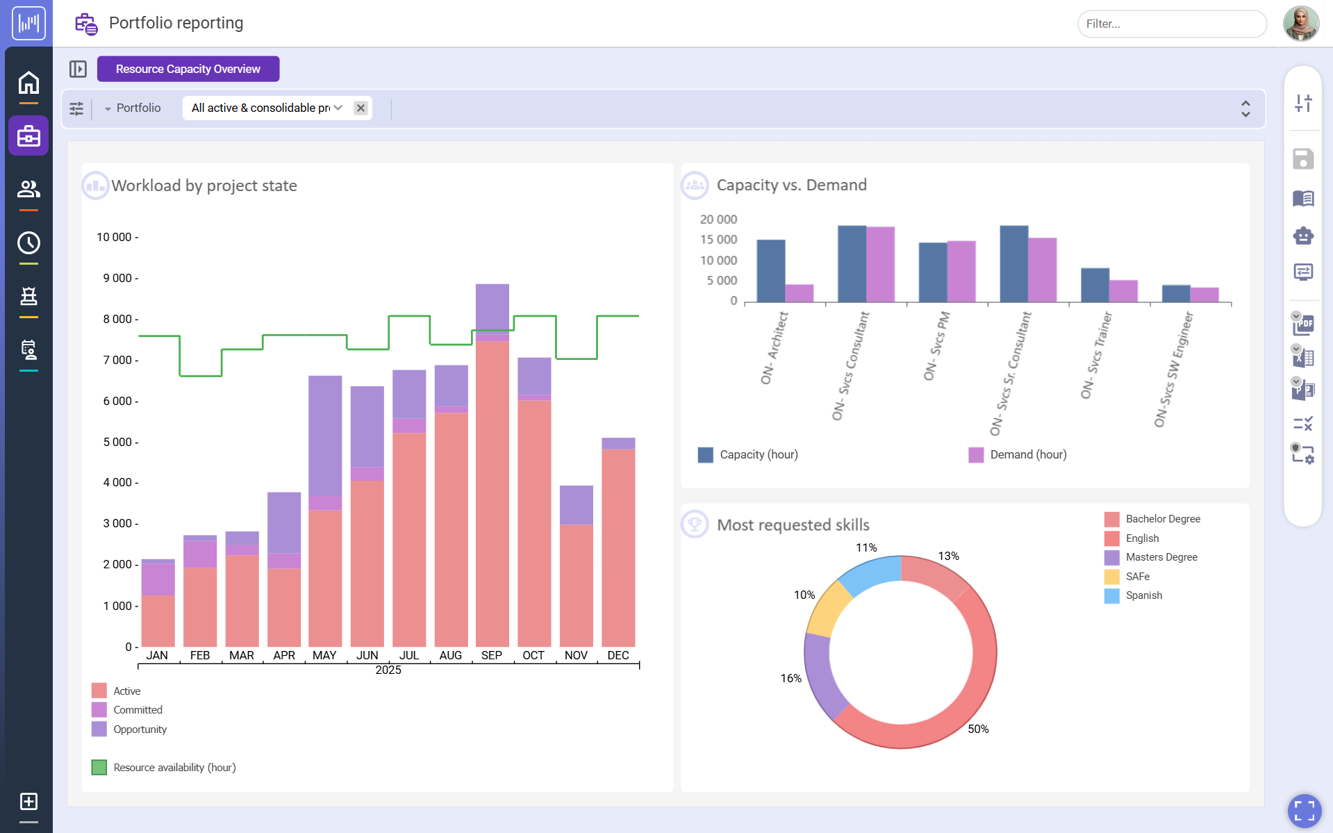 Resource Capacity Overview